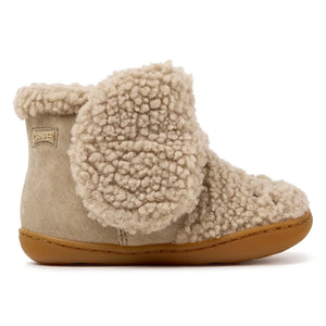 Camper - Twins Rabbit Sherpa Stiefel | Beige