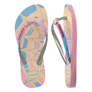 Havaianas - Slim Glitter Trendy Zehentrenner | Rosa
