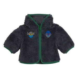Stella McCartney Kids - Süper Kahraman Sherpa Ceket | Koyu Mavi