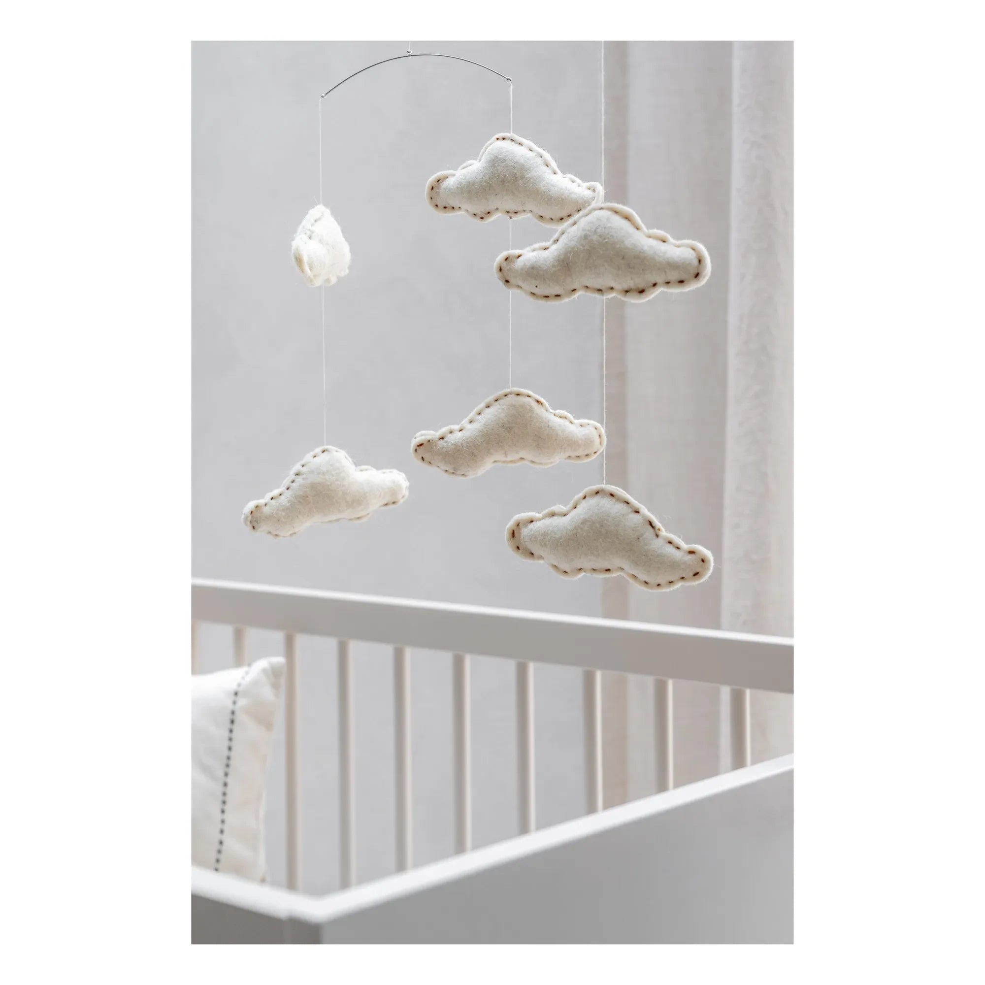 Quax - Mobiles Wolken | Weiß
