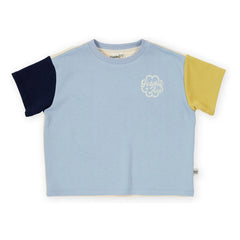 Goldie + Ace – Übergroßes T-Shirt | Hellblau