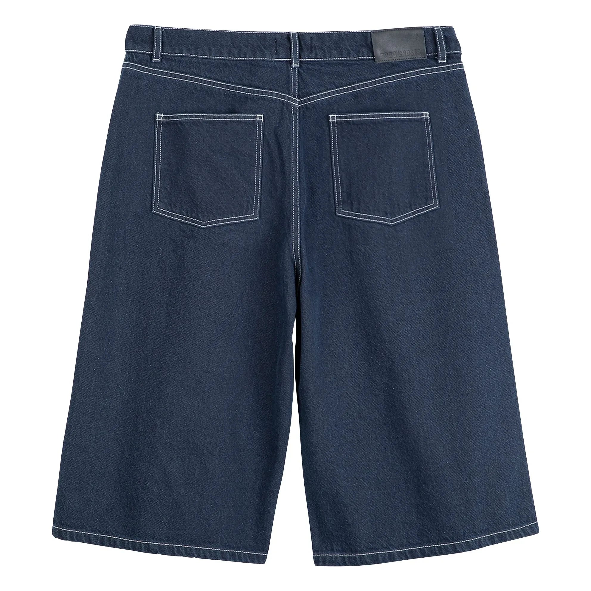 Bobo Choses - Denim Bio-Baumwoll-Bermuda-Shorts | Blau