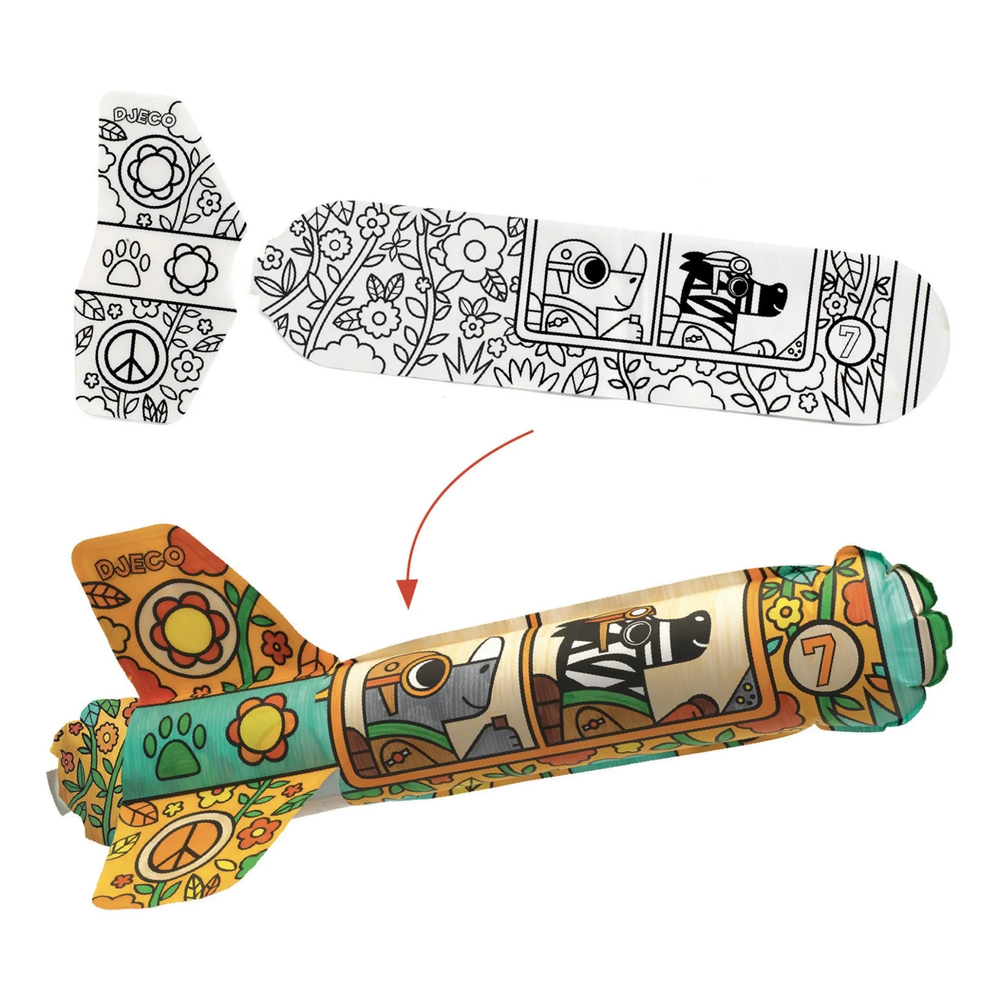 Djeco - DIY Sky Mal-Aktivität