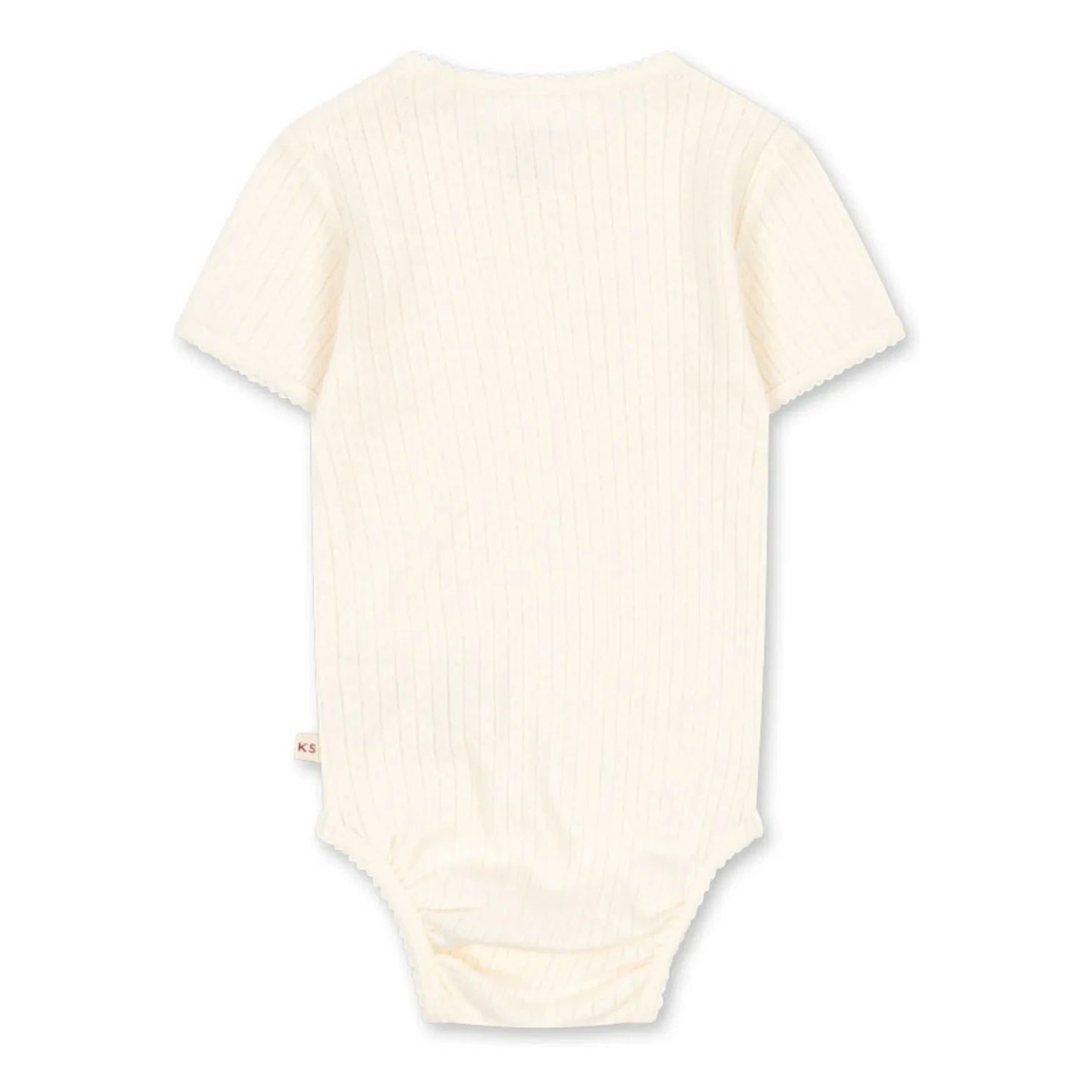 Konges Sløjd - Minnie Body Cherry Bio-Baumwolle | Ecru