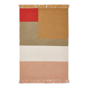 Liewood - Boston Wolle und Baumwolle Teppich | Rosa