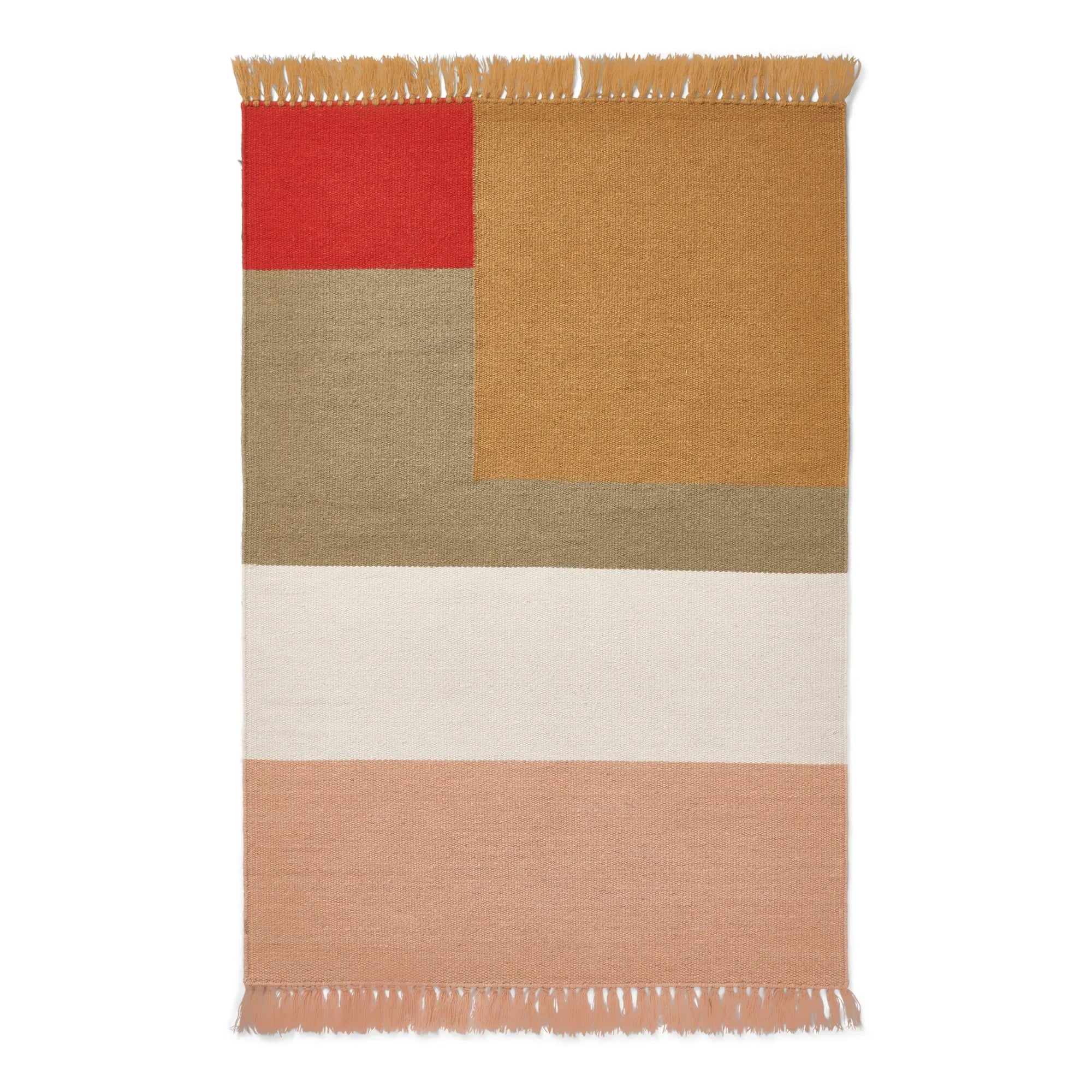 Liewood - Boston Wolle und Baumwolle Teppich | Rosa