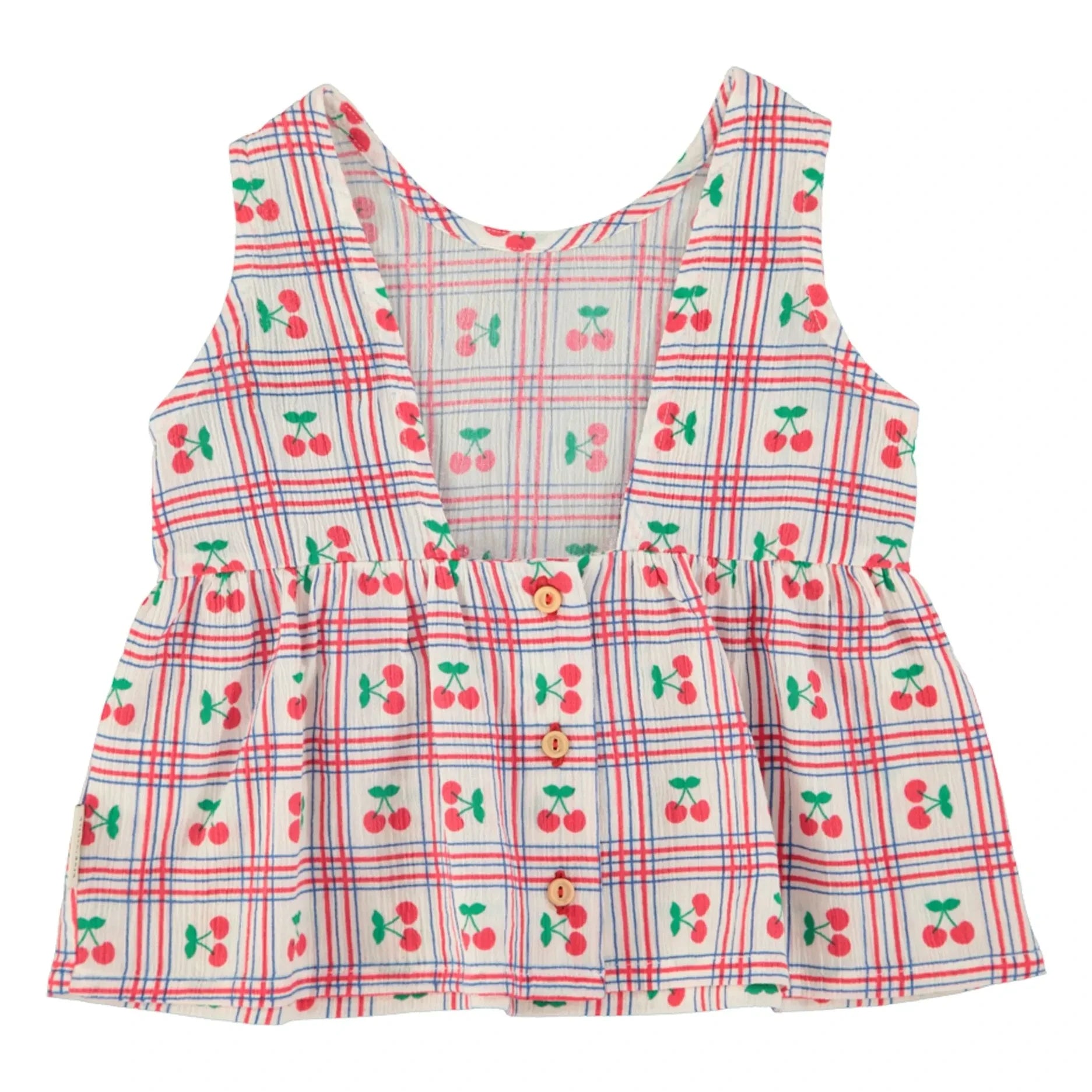 Piupiuchick - Top Cerises | Ecru