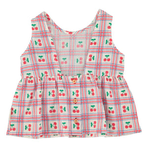 Piupiuchick - Top Cerises | Ecru