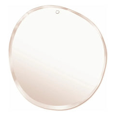 M Nuance - Extra flacher neigbarer runder Spiegel - 87x67 cm