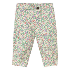 Cozmo - Atena Hose mit Blumenmuster | Ecru