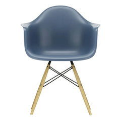 Vitra - DAW Stuhl - Ahornuntergestell - Charles &amp; Ray Eames | Marineblau