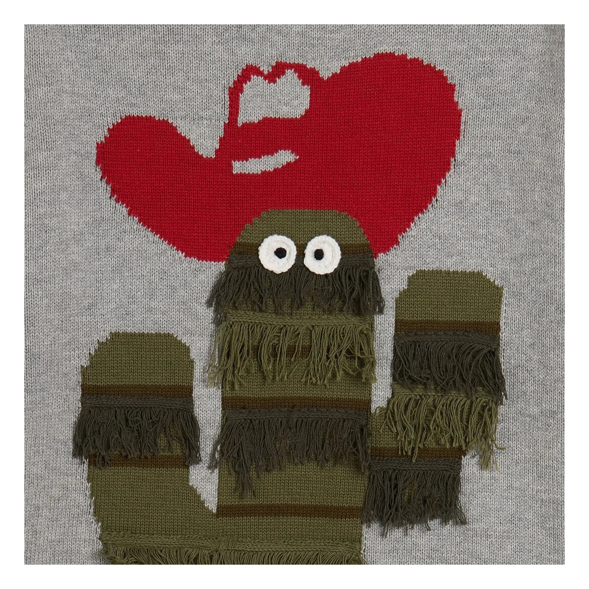 Stella McCartney Kids - Kaktüs Kazak | Gri