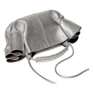 Hereu - Arta Mini Metallic Tasche | Silber