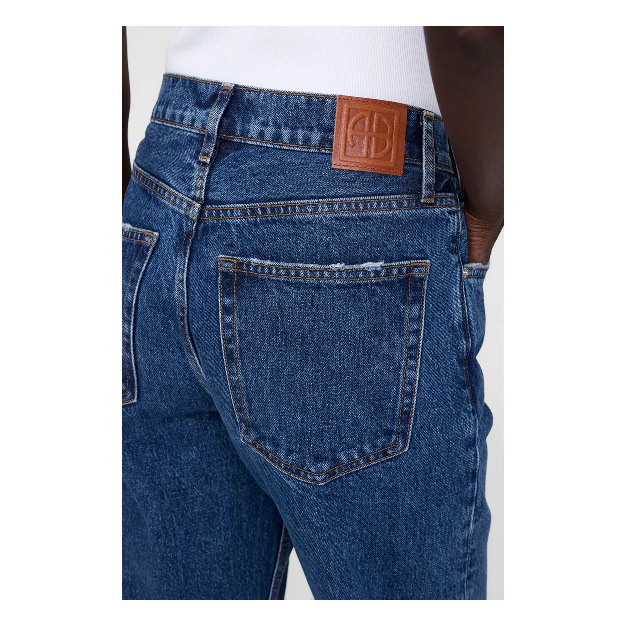 Anine Bing - Jean Roy 31" | Gewaschenes Blau