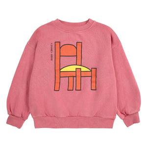 Bobo Choses - Pink Bio-Baumwoll-Sweatshirt