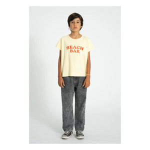Piupiuchick - T-Shirt „Strandbar“ | Gelb
