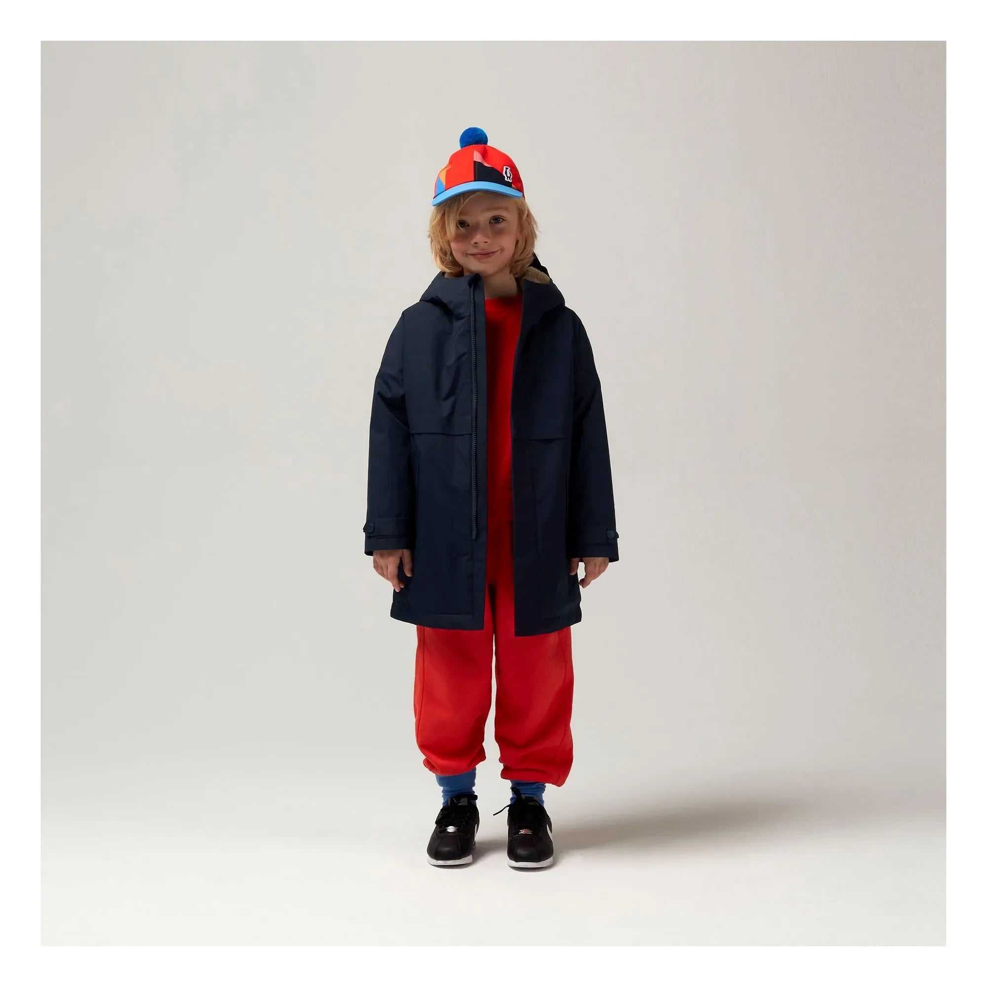 Gosoaky - Desert Fox wasserdichter Parka | Marineblau