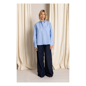 Smallable Woman - Kanel Gestreiftes Hemd | Hellblau