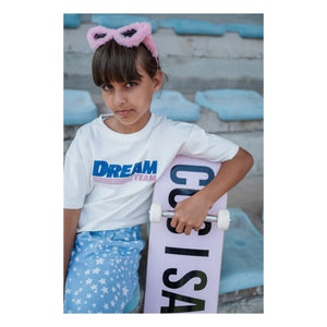 Cos I Said So - Dream Team Bio-Baumwolle Kurzarm T-Shirt | Weiß