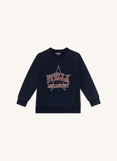 Stella McCartney Kids - Stella Etoile Sweatshirt | Dunkelblau