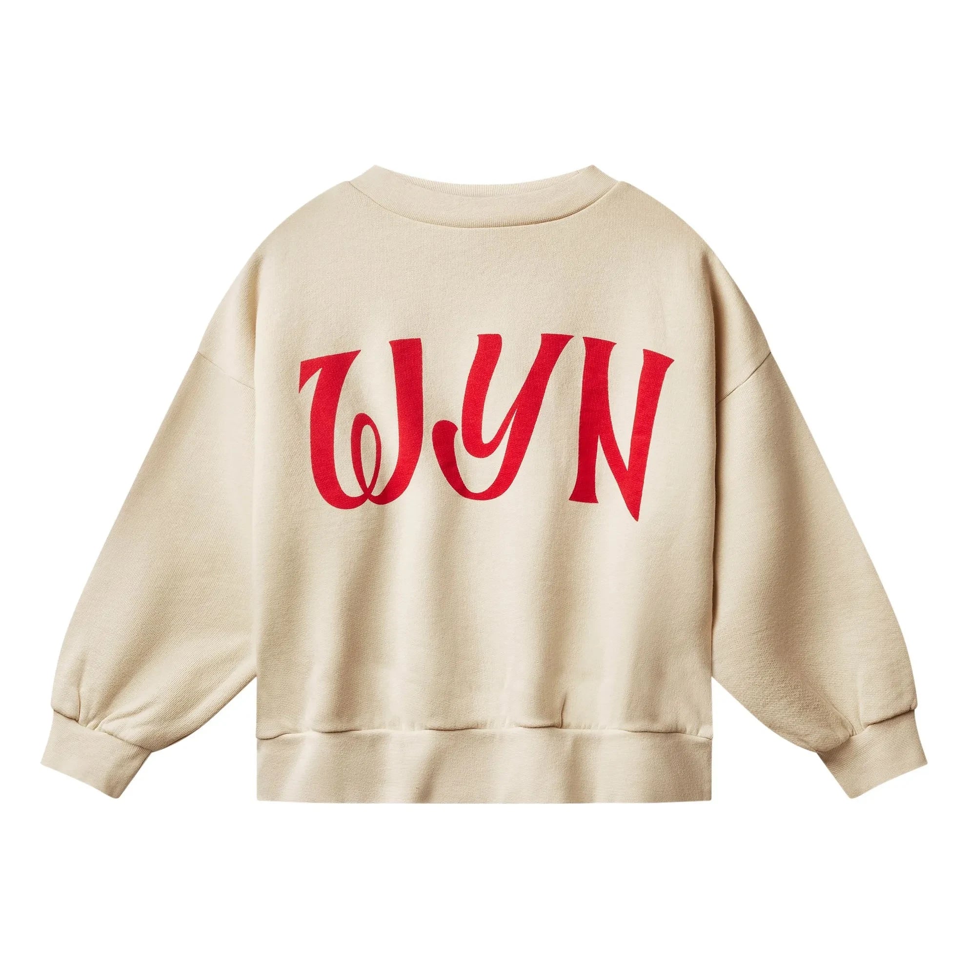 Wynken - Tempo Bio-Baumwoll-Sweatshirt | Creme