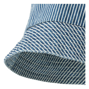 Wheat - Bob Charlie Gestreifte Bio-Baumwolle | Blau