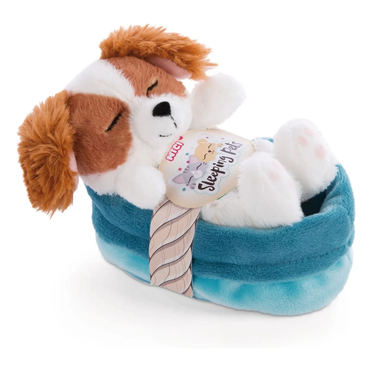 Nici - Schlafende Haustiere | Weißer Cocker Spaniel Plüsch