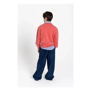 Smallable Kid - Arlo Sweatshirt aus Bio-Baumwolle | Dunkelrot