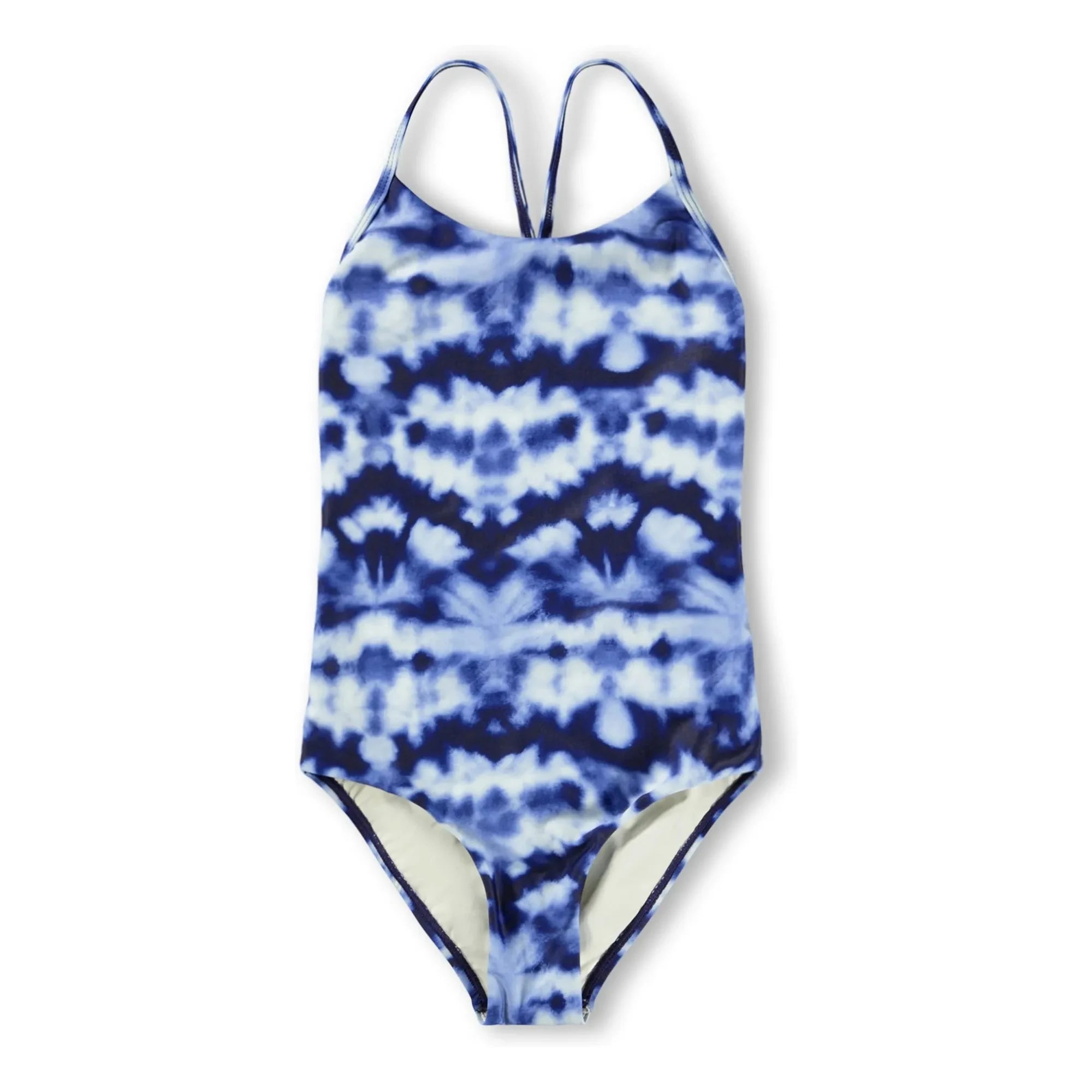 Molo - Nanna Tie-Dye Badeanzug aus recyceltem Material | Blau