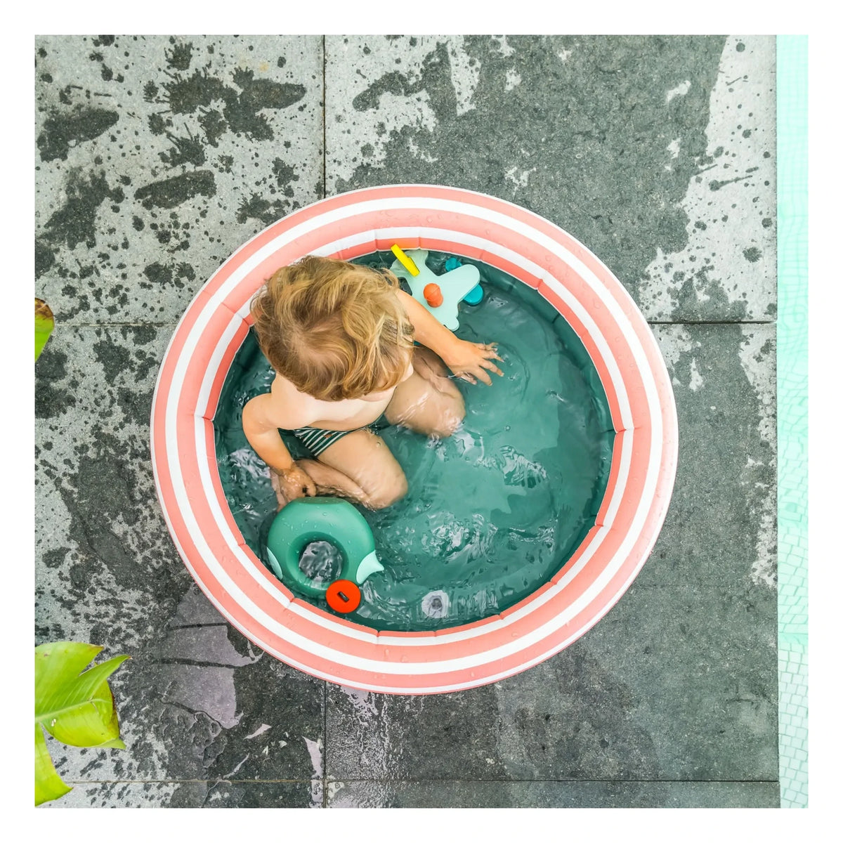 Quut - Dippy aufblasbares Becken | Grün