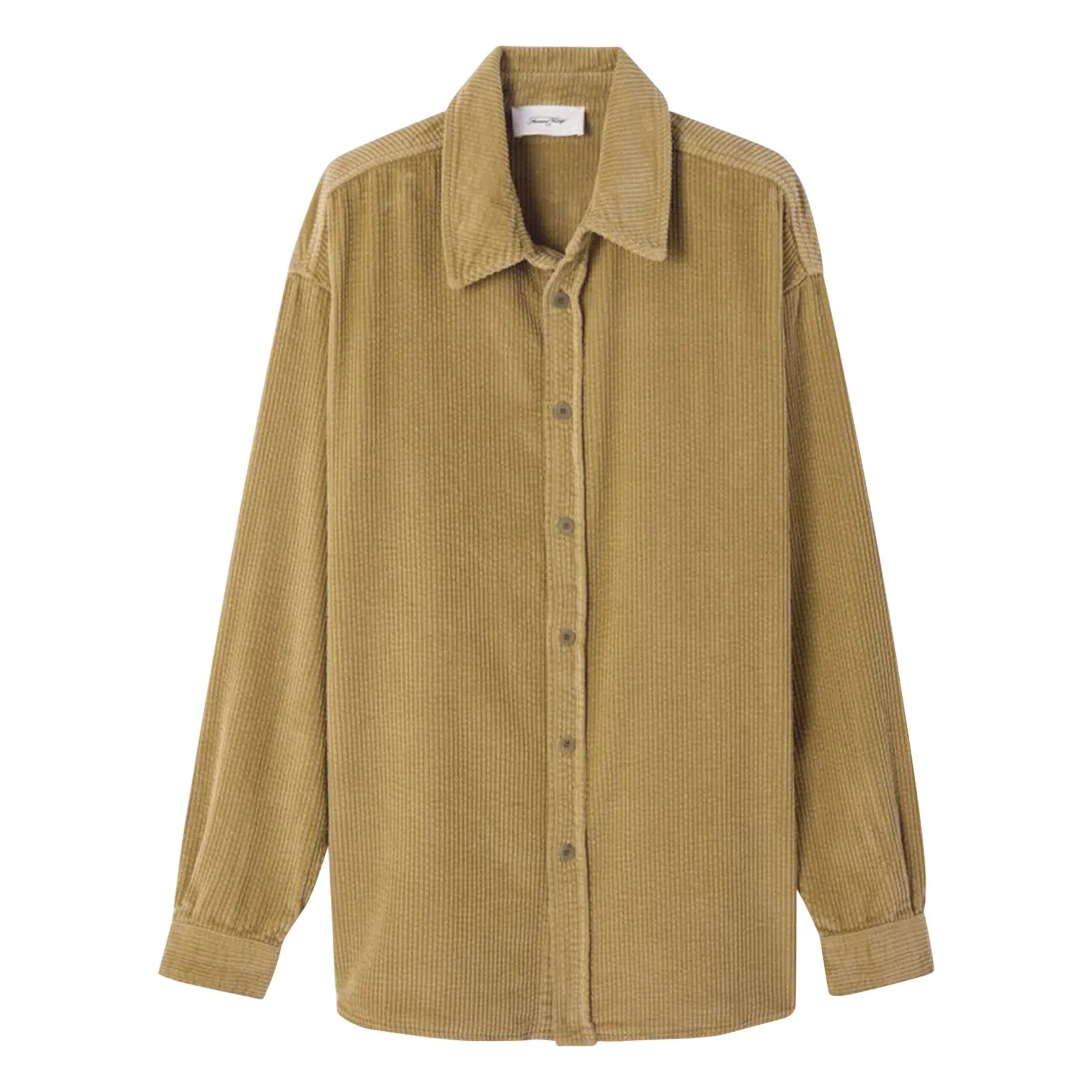 American Vintage - Padow Cordhemd | Hellkhaki