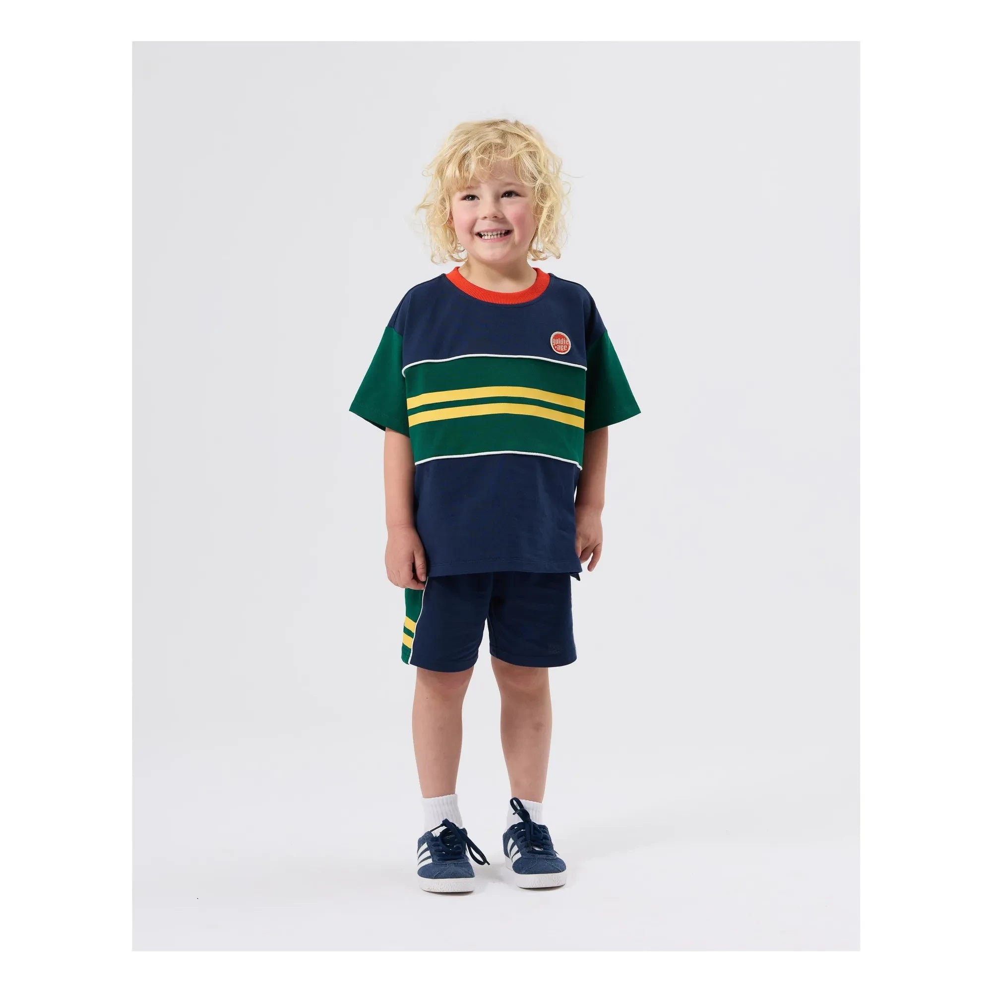 Goldie + Ace – Oversize Tanktop | Dunkelblau