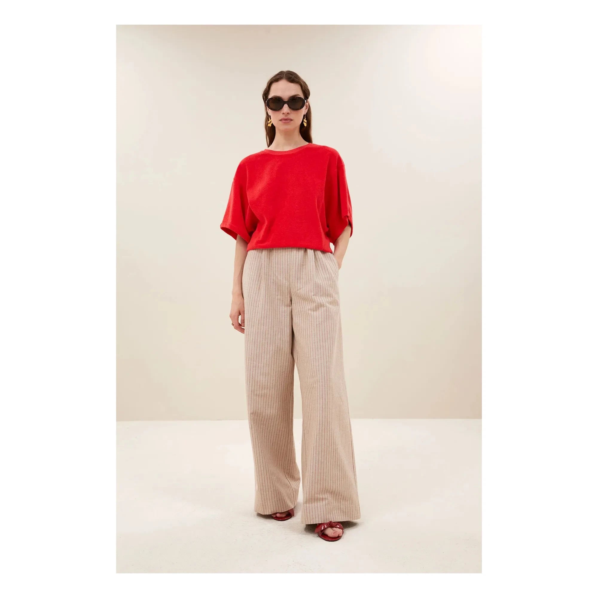 By Bar - Nuki T-Shirt | Rot