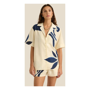 Soleil Soleil – Margot Seidenhemd | Ecru