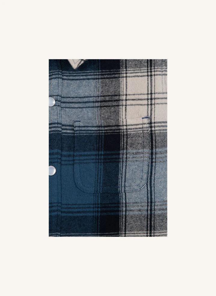 Bonton - Peace Carreaux overshirt | Mavi