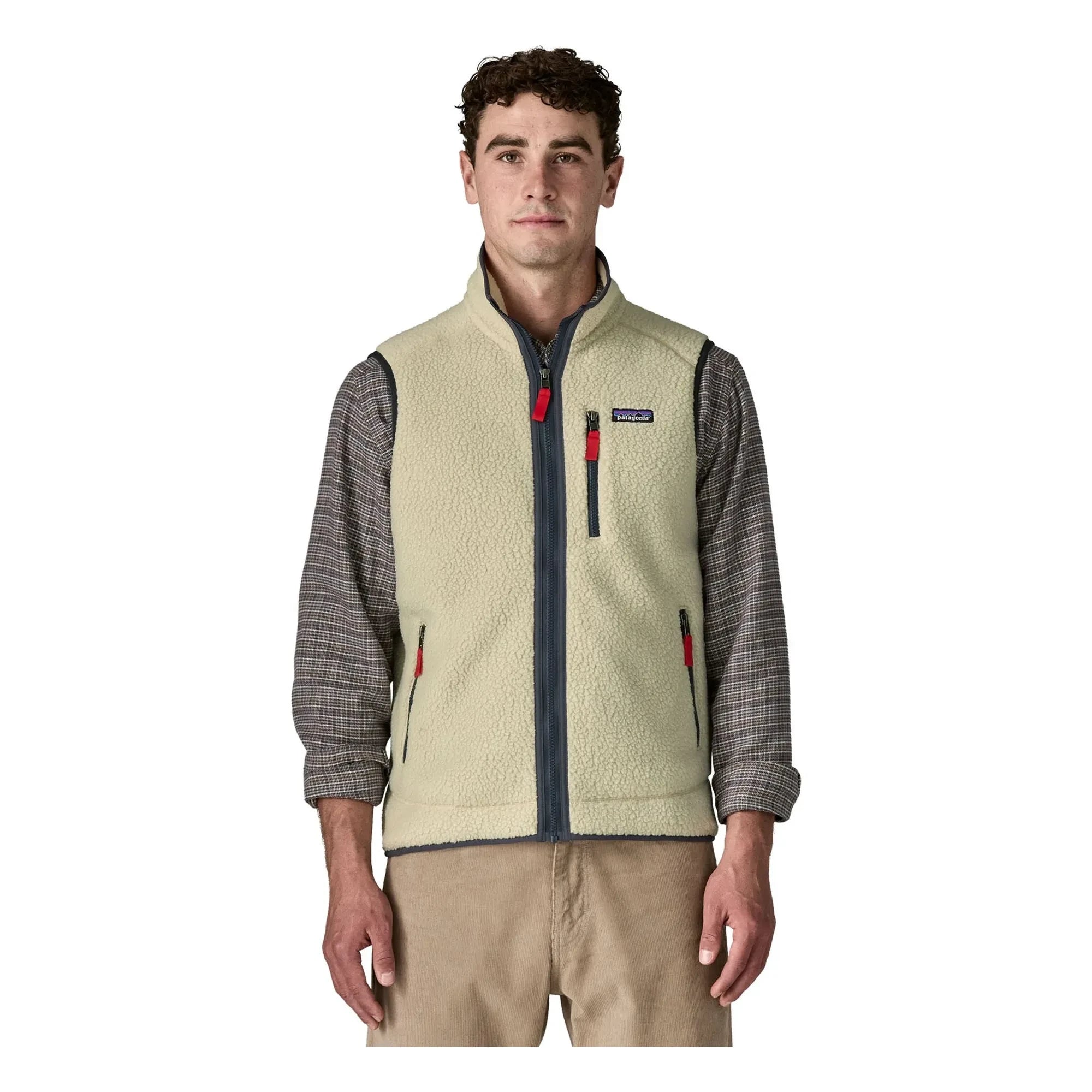 Patagonia – Retro Pile ärmellose Weste recycelte Fasern | Natur