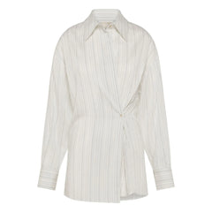 Momoni - Titi Gestreiftes Hemd | Creme