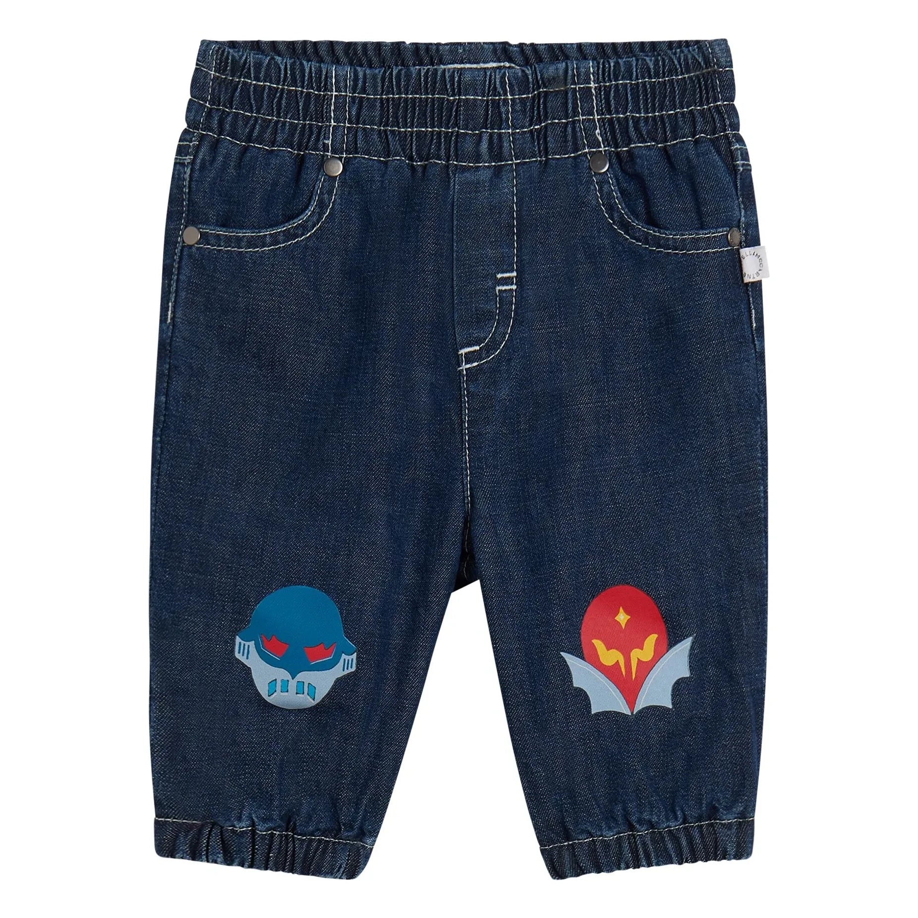 Stella McCartney Kids - Jean Super Hero | Koyu Mavi