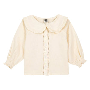 Bonton - Fig Claudine Yakalı Bluz | Ekru