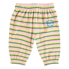 Bobo Choses - Gestreifte Cord-Jogginghose | Ecru