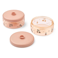Liewood - Dominique Tritan Brotdosen - 2er-Set | Peach/Seashell