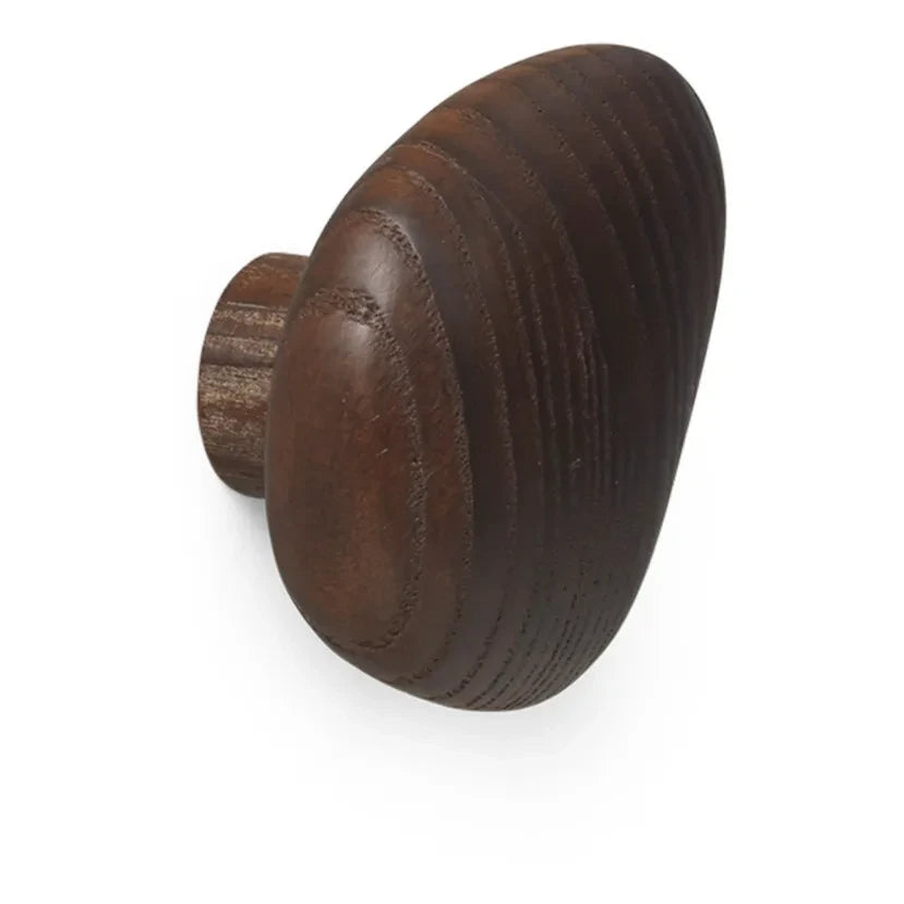 Ferm Living - Cairns Coat hooks - 2er-Set | Dunkle Eiche