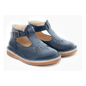 Poppée - Mary Janes mit Lochstickerei | Navy