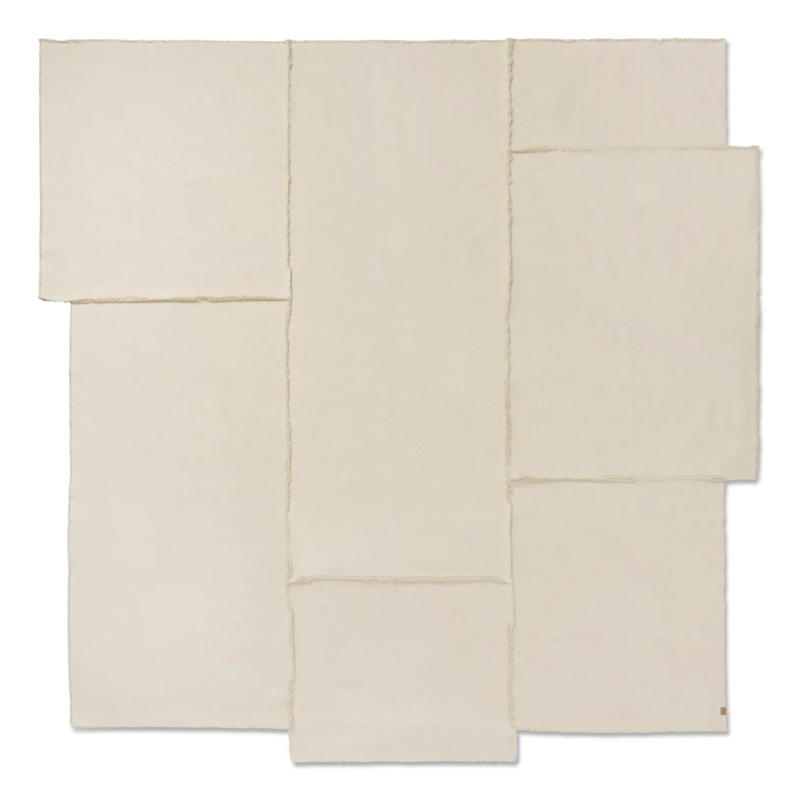 Ferm Living - Off-White Offset Tagesdecke