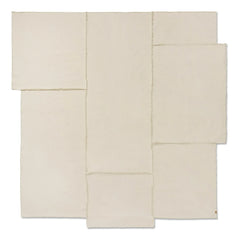 Ferm Living - Off-White Offset Tagesdecke