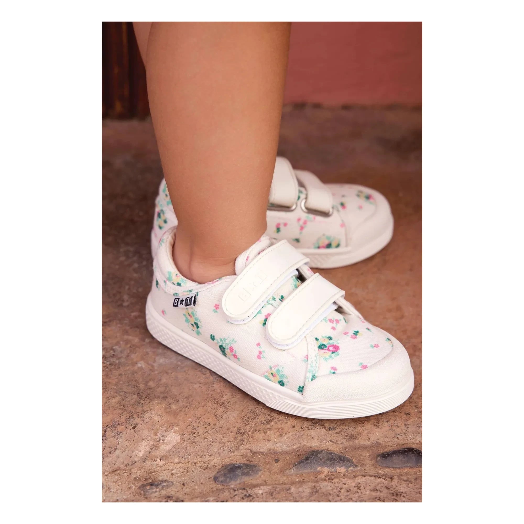 Bonton - Flowery Izy Kratzige Sneaker | Ecru
