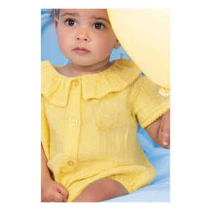Bonton - Norma Claudine Kragen-Overall | Gelb