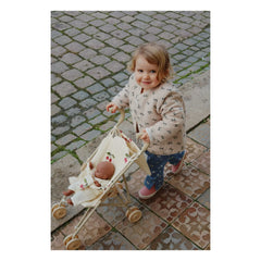 Konges Sløjd - Kinderwagen für Cherry Baby und Puppe | Beige