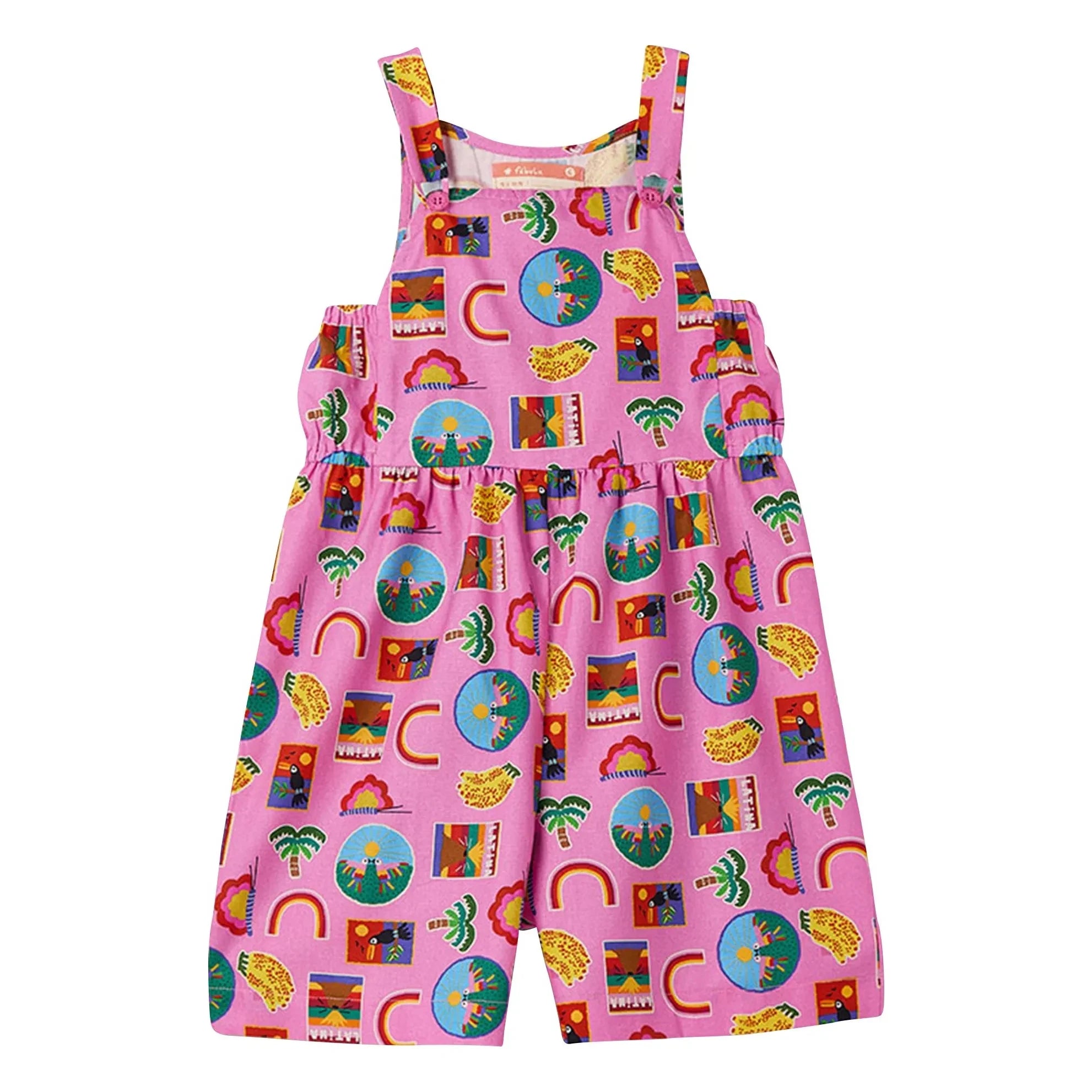 Fabula – Regenbogen-Jumpsuit | Rosa