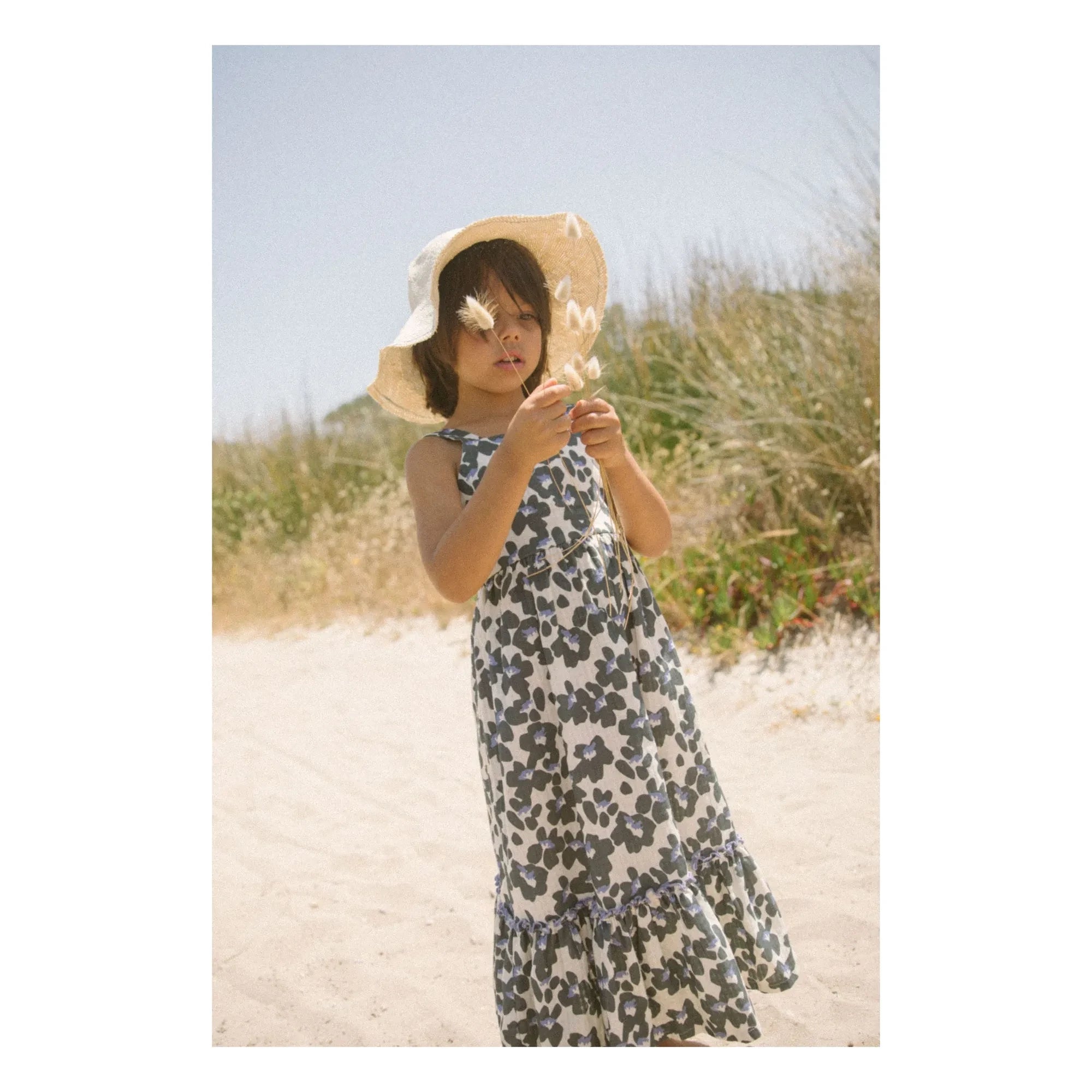 My First Cantê - Belle Fleuri Kleid | Schwarz